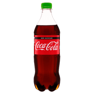 Refrigerante sem Açúcar Coca-Cola Garrafa 600ml.