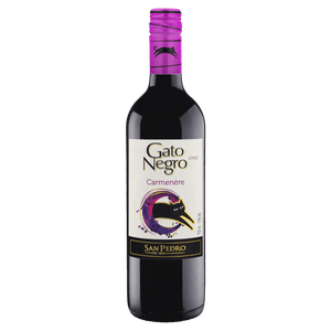 Vinho Chileno Tinto Seco San Pedro Gato Negro Carménère Valle Central Garrafa 750ml