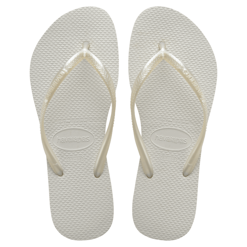 Chinelo-Branco-Slim-Havaianas-Womens-n°-37-38