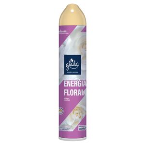 Odorizador de Ambiente Aerossol Energia Floral Glade Frasco 360ml Spray