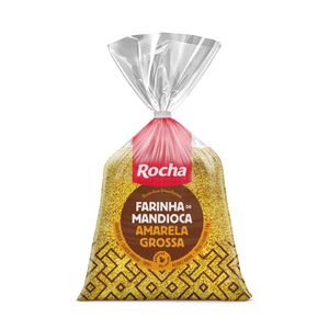 Farinha de Mandioca Rocha Amarga Grossa Pacote 1kg