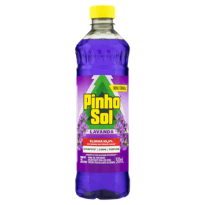 Desinfetante Uso Geral Lavanda Pinho Sol Frasco 500ml