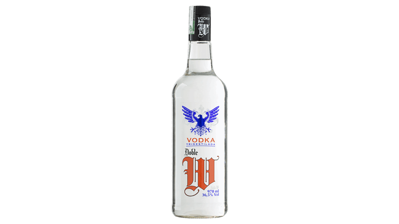 Vodka Tridestilada Doble W Garrafa 970ml - giassi - Giassi