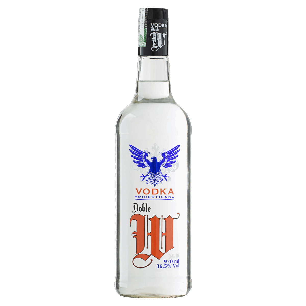 Vodka Tridestilada Doble W Garrafa 970ml - giassi - Giassi