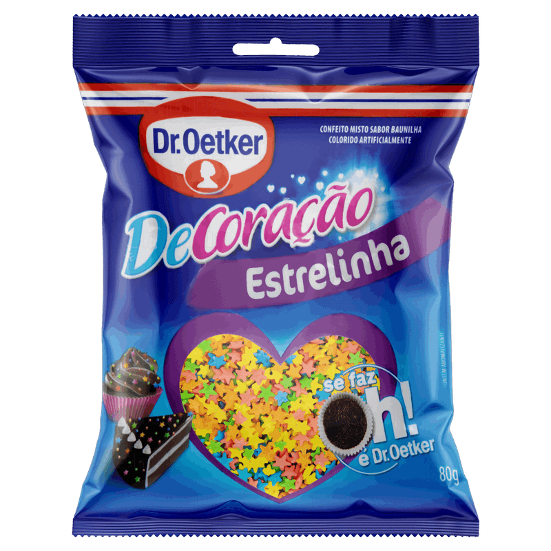 Confeito-Estrelinha-Baunilha-Dr--Oetker-DeCoracao-Pacote-80g