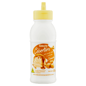 Cobertura para Sorvete Caramelo Selecta Squeeze 300g