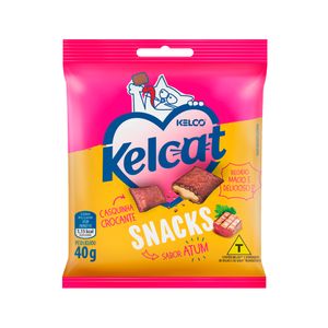 Snacks para Gatos Adultos Atum Kelcat Sachê 40g