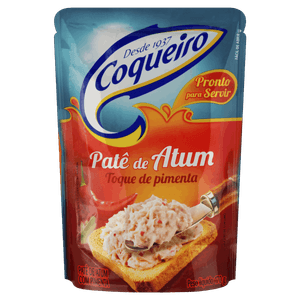 Patê de Atum com Toque de Pimenta Coqueiro Sachê 170g