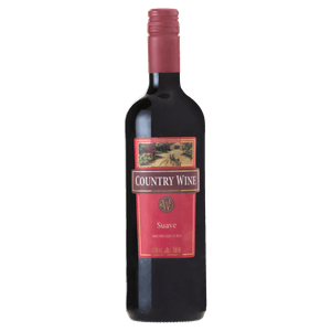 Vinho Brasileiro Tinto SuaveCountry Wine Serra Gaúcha Garrafa 750ml