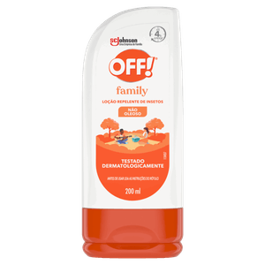 Repelente Loção Off! Family Squeeze 200ml