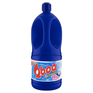 Alvejante com Detergente com Cloro Qboa Plus Frasco 2l