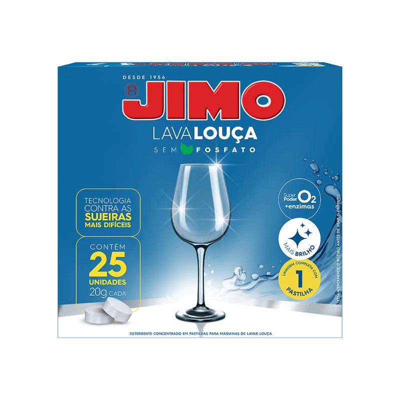 Lava-Loucas-em-Pastilha-para-Maquina-de-Lavar-Loucas-Concentrado-Jimo-Caixa-25-Unidades