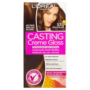 Kit Coloração Creme 535 Chocolate  L´oréal Paris Casting Gloss