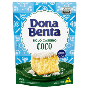 Mistura para Bolo Coco Dona Benta Sachê 450g