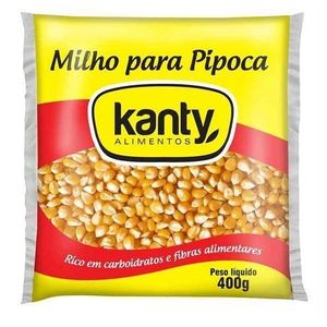 Milho para Pipoca Kanty Pacote 400g