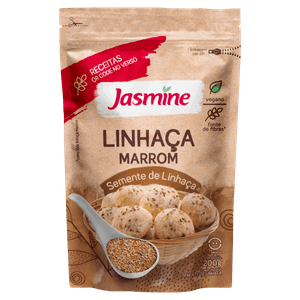 Linhaça Marrom Integral Jasmine Pouch 200g