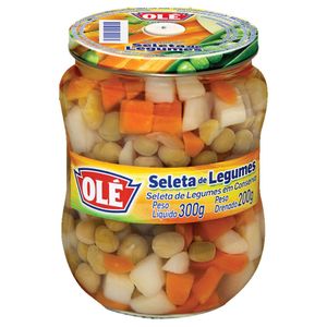 Seleta de Legumes em Conserva Olé Vidro 200g