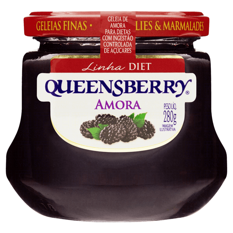 Geleia-Amora-Diet-Queensberry-Vidro-280g