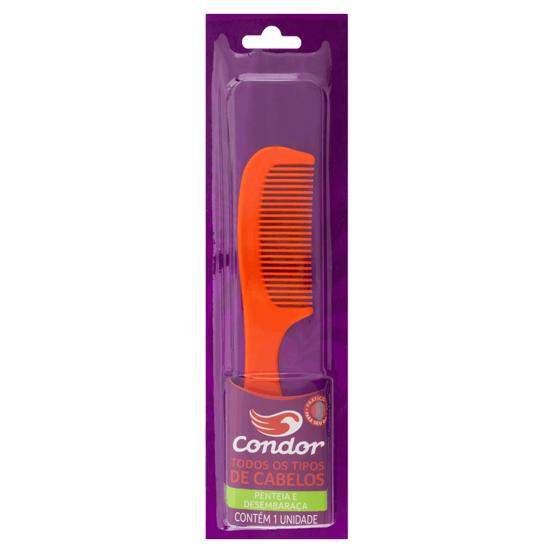 Pente para Cabelo de Todos os Tipos Joy Condor Ref  SM K-6 1/2