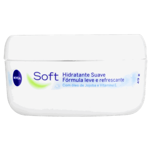 Hidratante Suave Rosto, Corpo e Mãos Nivea Soft Pote 49g