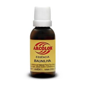 Aroma Artificial Baunilha Arcolor Frasco 30ml