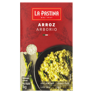 Arroz Arbório Tipo 1 La Pastina Caixa 1kg