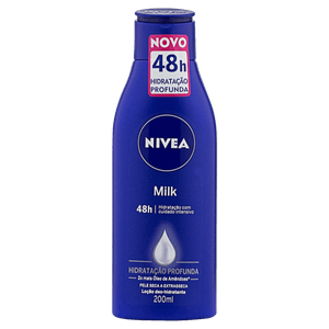 Loção Deo-Hidratante Nivea Milk Frasco 200ml