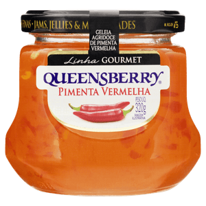 Geleia Agridoce Pimenta-Vermelha Queensberry Gourmet Vidro 320g