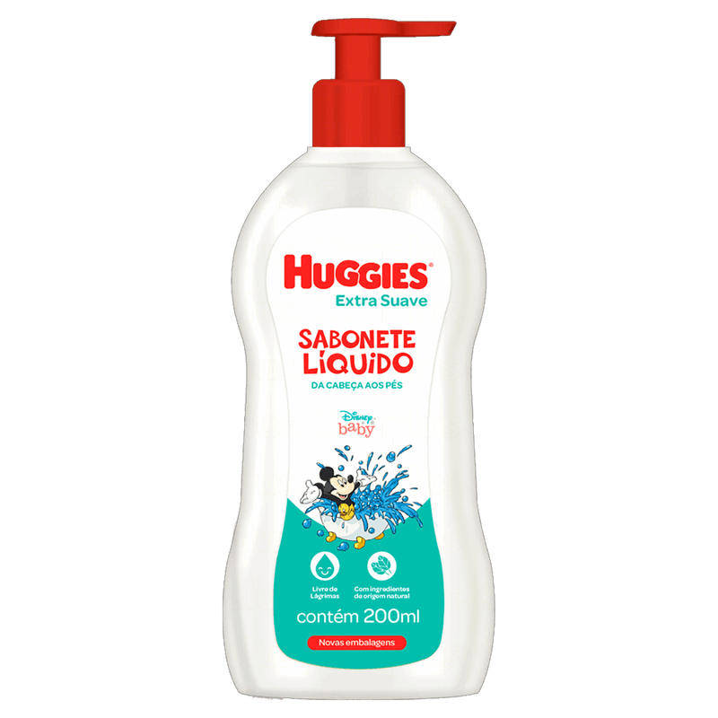 Sabonete-Infantil-Liquido-da-Cabeca-aos-Pes-Extra-Suave-Disney-Baby-Huggies-Frasco-200ml