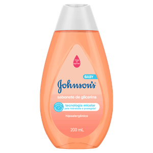 Sabonete Líquido de Glicerina da Cabeça aos Pés Johnson´s Baby Frasco 200ml