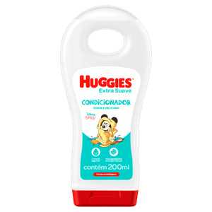 Condicionador Infantil Extra Suave Disney Baby Huggies Frasco 200ml