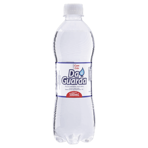 Água Mineral Natural com Gás Da´Guarda Garrafa 500ml