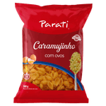 Macarrao-de-Semola-com-Ovos-Caramujinho-Parati-Pacote-500g