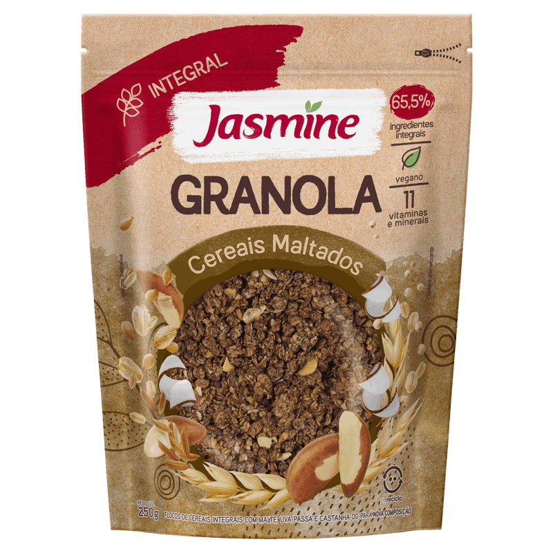 Granola-Cereais-Maltados-Jasmine-Pouch-250g