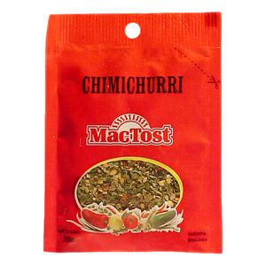 Chimichurri Pó Mactost Pacote 30g