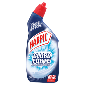 Desinfetante Uso Geral Harpic Cloro Forte Squeeze 500ml