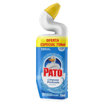 Desinfetante-Uso-Geral-Gel-Marine-Pato-Limpeza-Profunda-Squeeze-750ml-Gratis-250g-ml