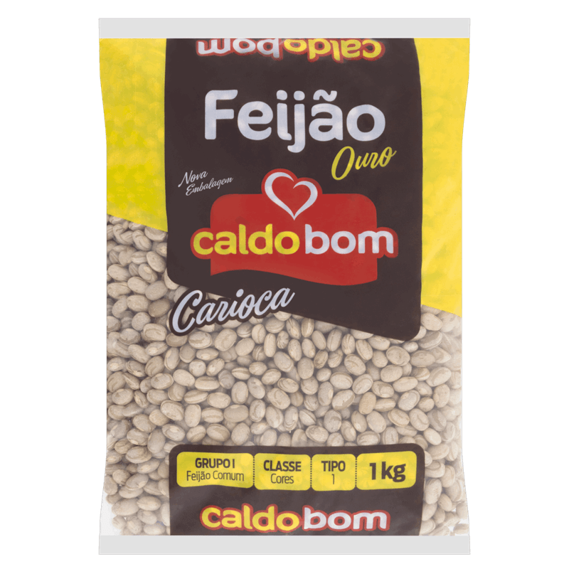 Feijao-Carioca-Tipo-1-Caldo-Bom-Ouro-Pacote-1kg