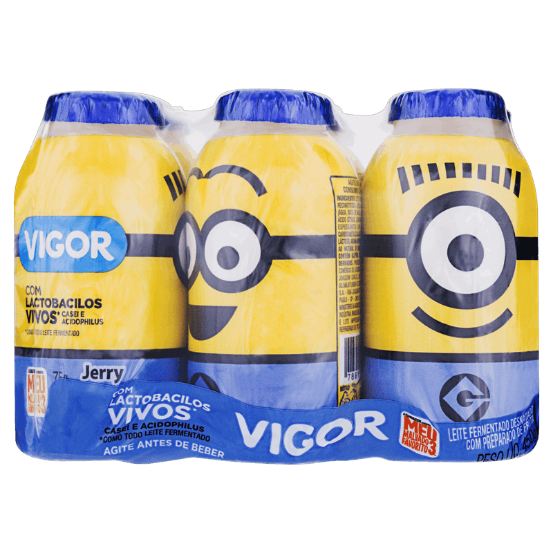 Pack-Leite-Fermentado-Desnatado-Minions-Vigor-Frasco-450g-6-Unidades