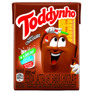 Bebida Láctea UHT Chocolate Toddynho Caixa 200ml