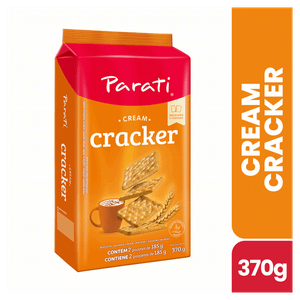 Biscoito Cream Cracker Parati Pacote 370g