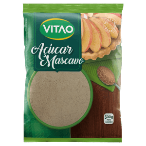 Açúcar Mascavo Vitao Pacote 500g