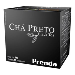 Chá Preto Prenda Caixa 18g 10 Unidades