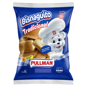 Pão Bisnaguinha Tradicional Zero Lactose Pullman Bisnaguito Pacote 300g