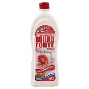 Cera Líquida Autobrilho Vermelha Brilholac Brilho Forte Frasco 750ml