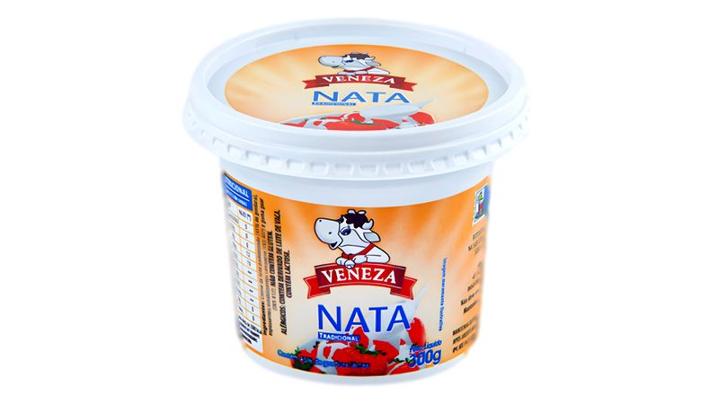 Nata Tradicional Veneza Pote 300g - giassi - Giassi Supermercados