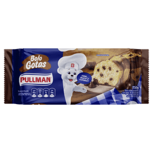 Bolo Baunilha com Gotas de Chocolate Pullman Pacote 250g