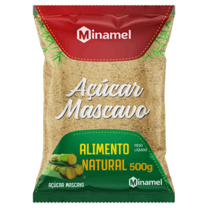 Açúcar Mascavo Minamel Pacote 500g