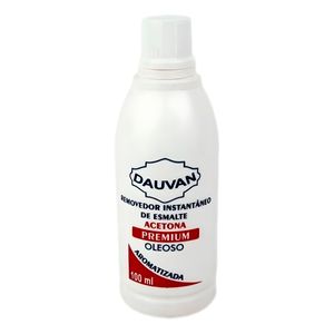 Removedor de Esmalte Oleoso Premium Dauvan Frasco 100ml