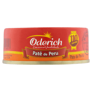 Patê de Peru Oderich Lata 100g